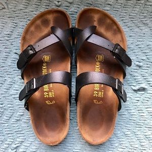 Birkenstock Mayari Black Patent Leather sz. 9